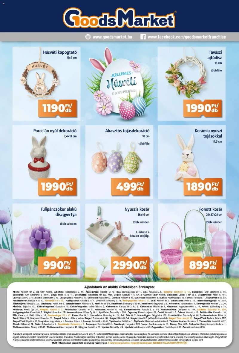 Goods Market Goods Market akciós újság 11 oldal