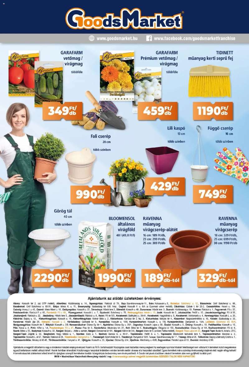 Goods Market Goods Market akciós újság 7 oldal