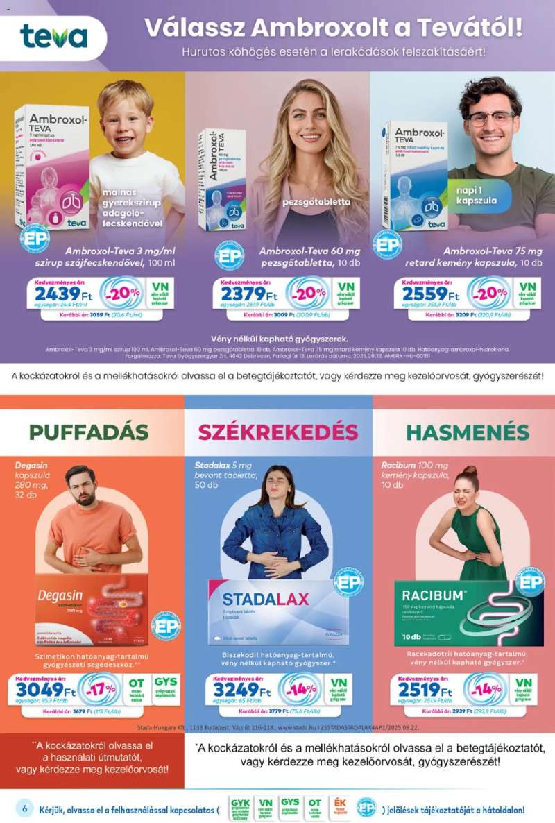 Gyöngy Patikák Akciós újság Gyöngy Patikák 6 oldal