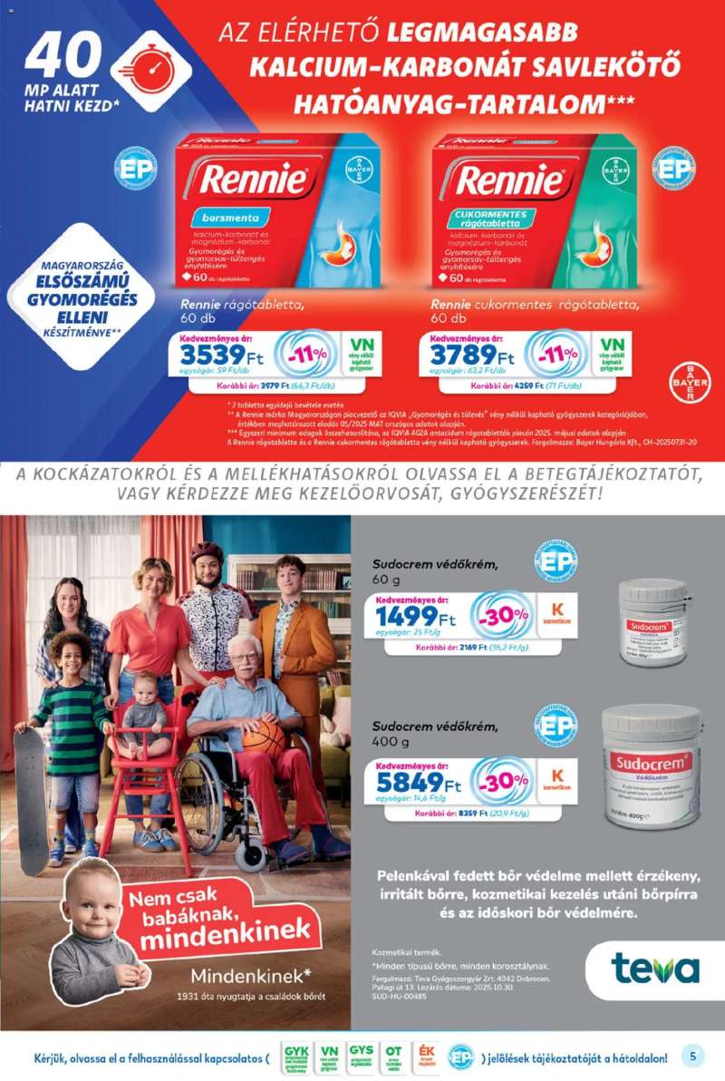 Gyöngy Patikák Akciós újság Gyöngy Patikák 5 oldal
