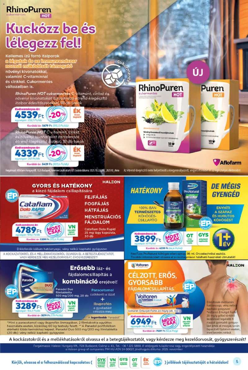 Gyöngy Patikák Akciós újság Gyöngy Patikák 5 oldal