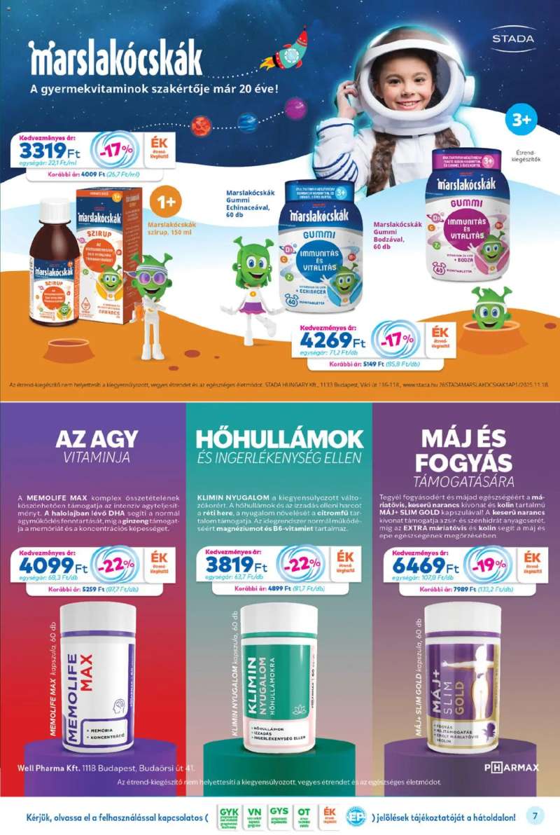 Gyöngy Patikák Akciós újság Gyöngy Patikák 7 oldal