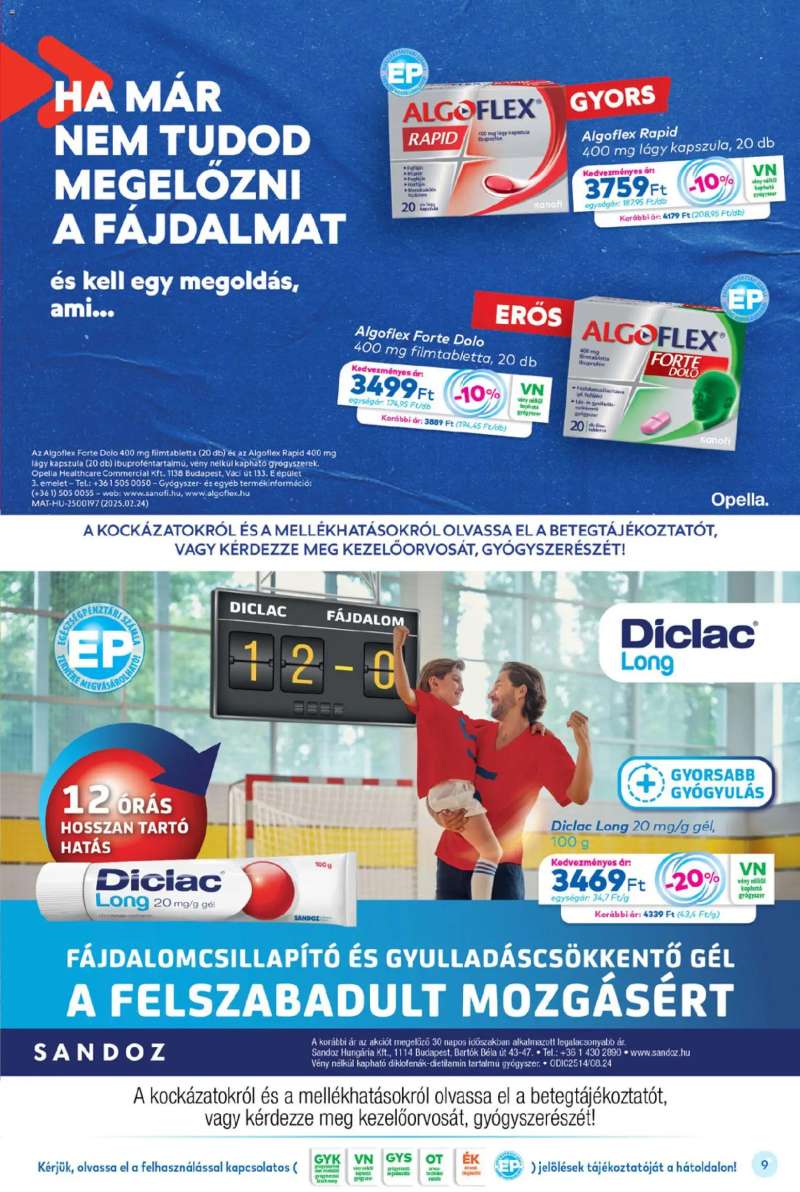 Gyöngy Patikák Akciós újság Gyöngy Patikák 9 oldal