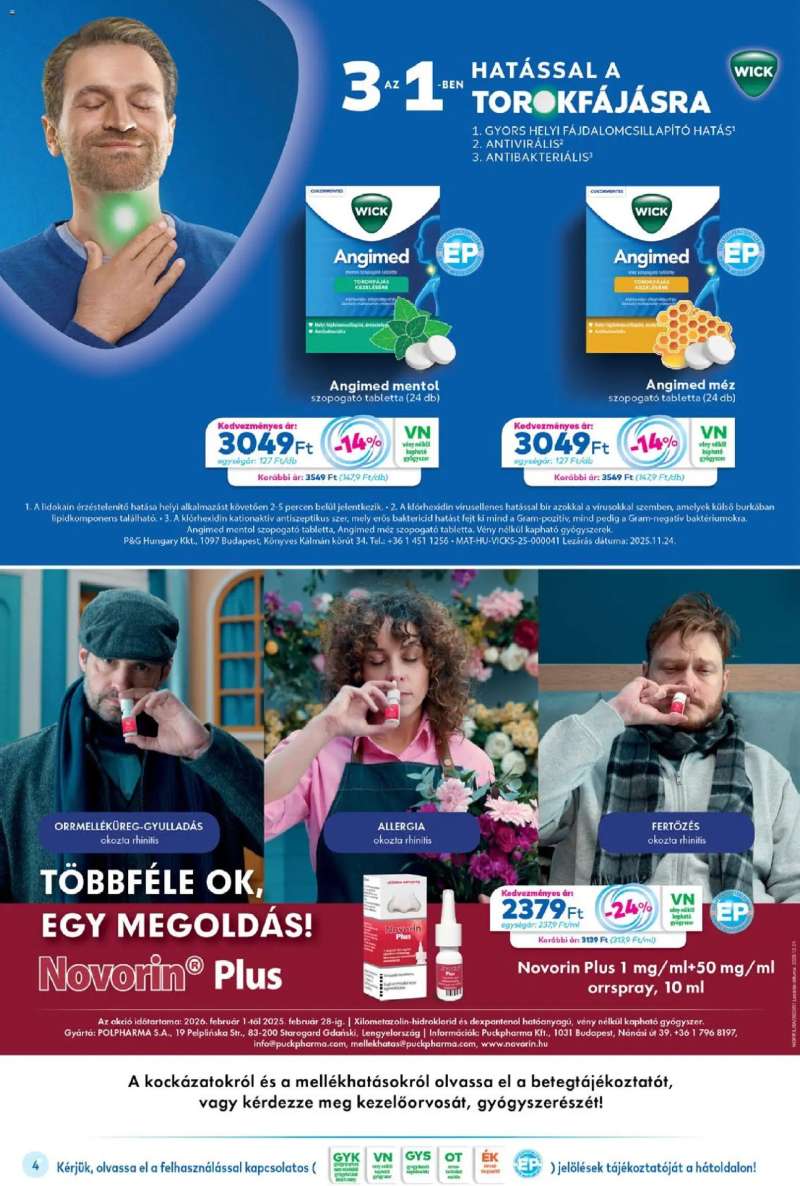 Gyöngy Patikák Akciós újság Gyöngy Patikák 4 oldal