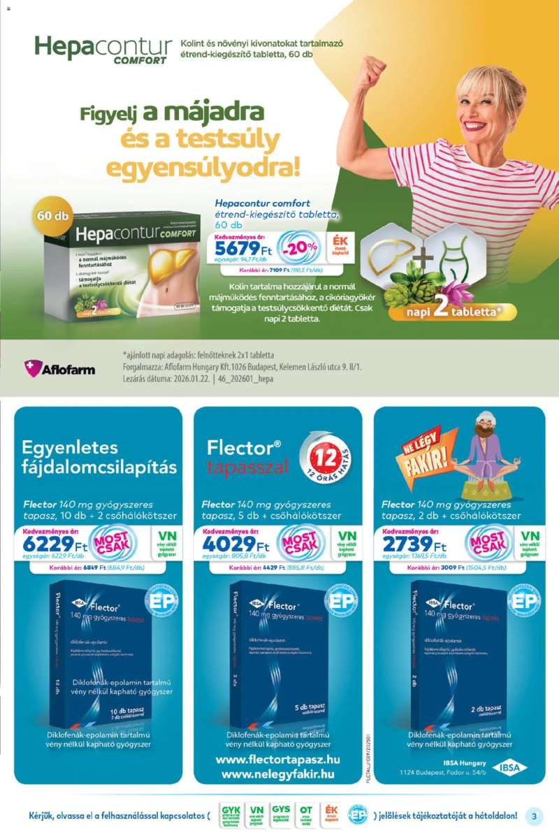 Gyöngy Patikák Gyöngy Patikák akciós újság 3 oldal