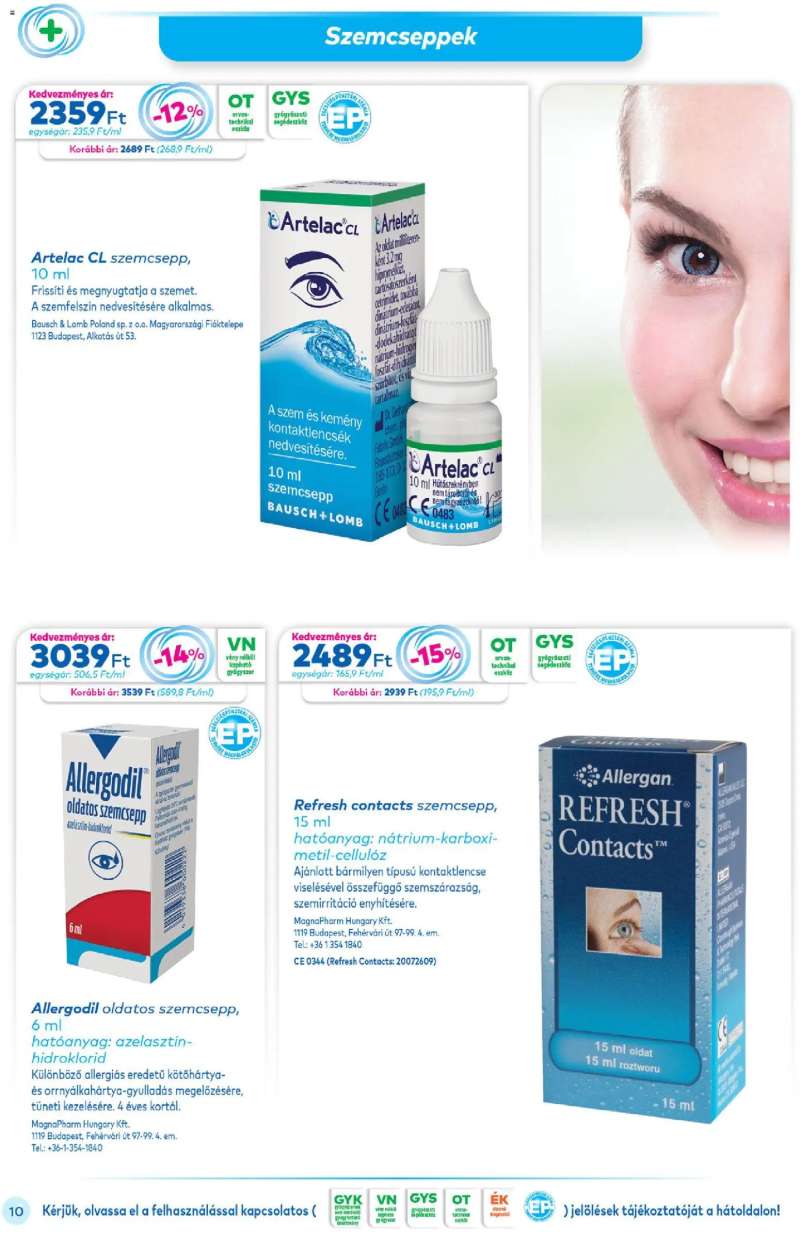 Gyöngy Patikák Gyöngy Patikák akciós újság 10 oldal