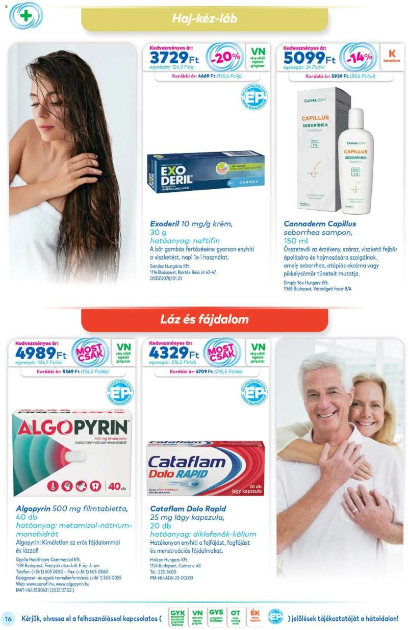 Gyöngy Patikák Gyöngy Patikák akciós újság 16 oldal