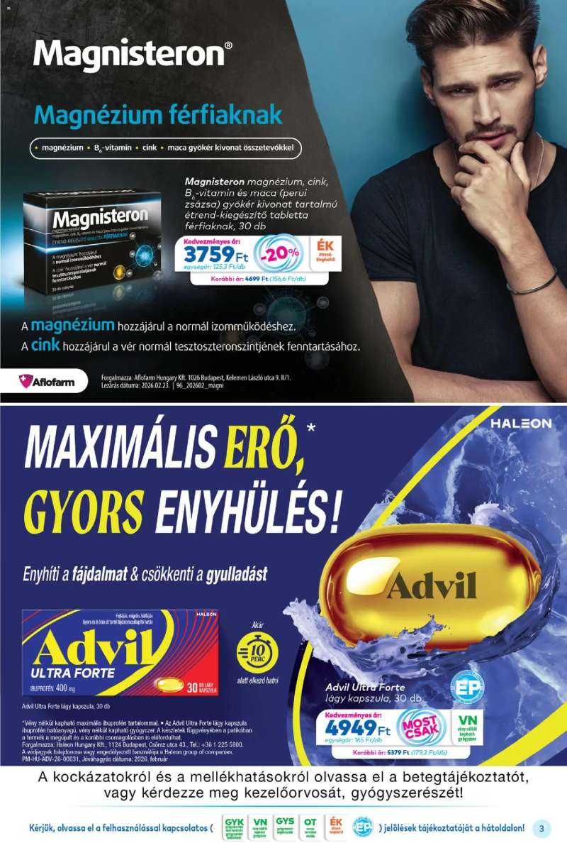 Gyöngy Patikák Gyöngy Patikák akciós újság 3 oldal