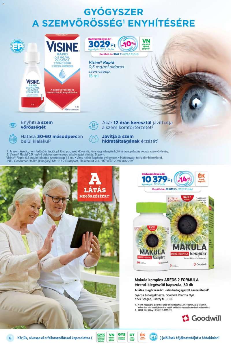 Gyöngy Patikák Gyöngy Patikák akciós újság 8 oldal