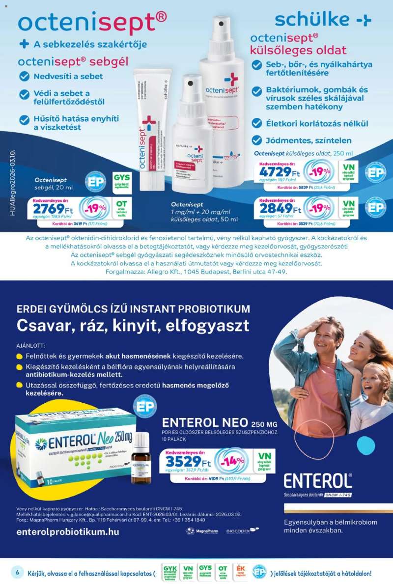 Gyöngy Patikák Gyöngy Patikák akciós újság 6 oldal