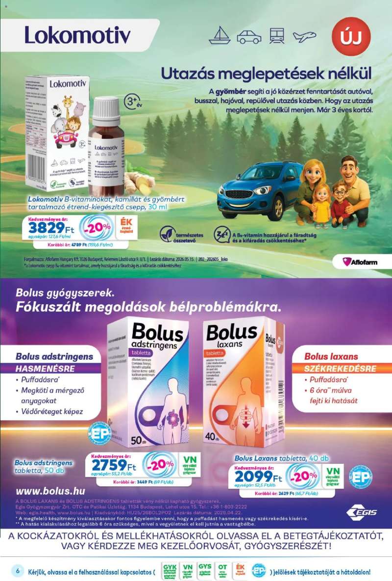 Gyöngy Patikák Gyöngy Patikák akciós újság 6 oldal