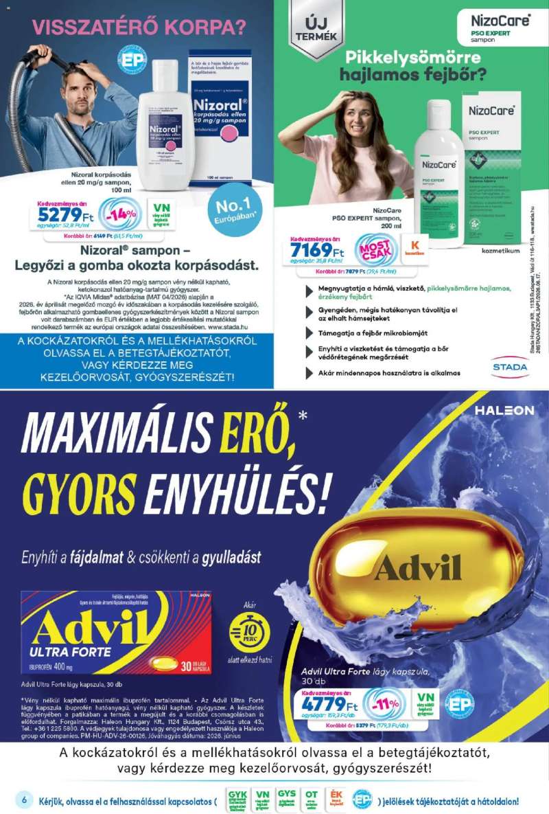 Gyöngy Patikák Gyöngy Patikák akciós újság 6 oldal