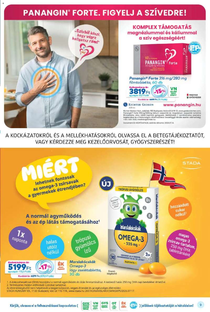 Gyöngy Patikák Gyöngy Patikák akciós újság 9 oldal