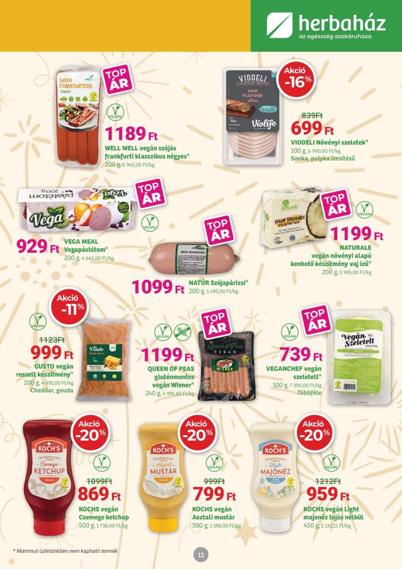 HerbaHáz Akciós Újság 11 oldal