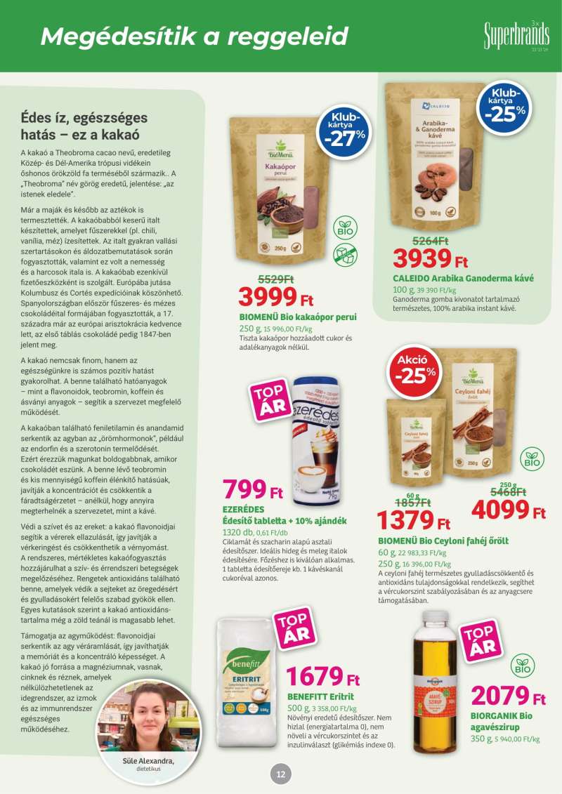 HerbaHáz Akciós Újság 12 oldal