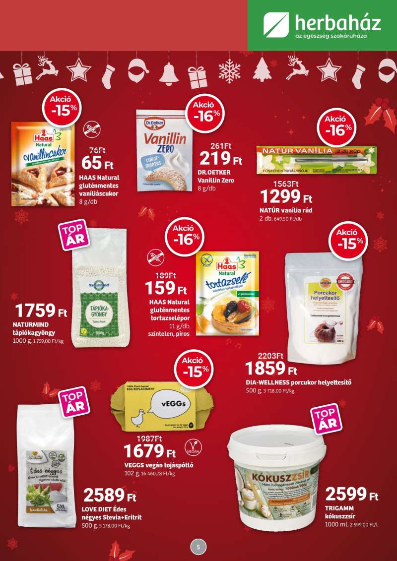 HerbaHáz Akciós Újság 5 oldal