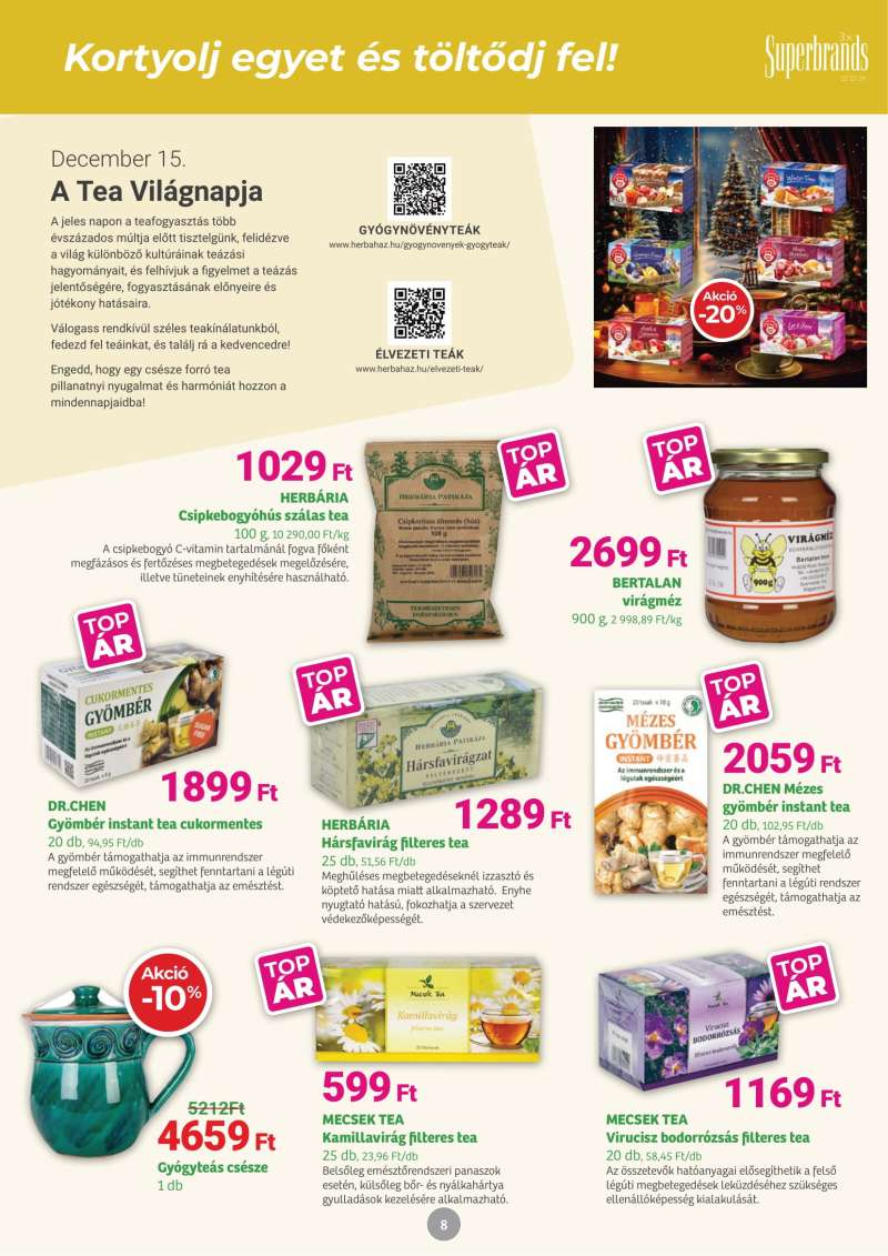 HerbaHáz Akciós Újság 8 oldal