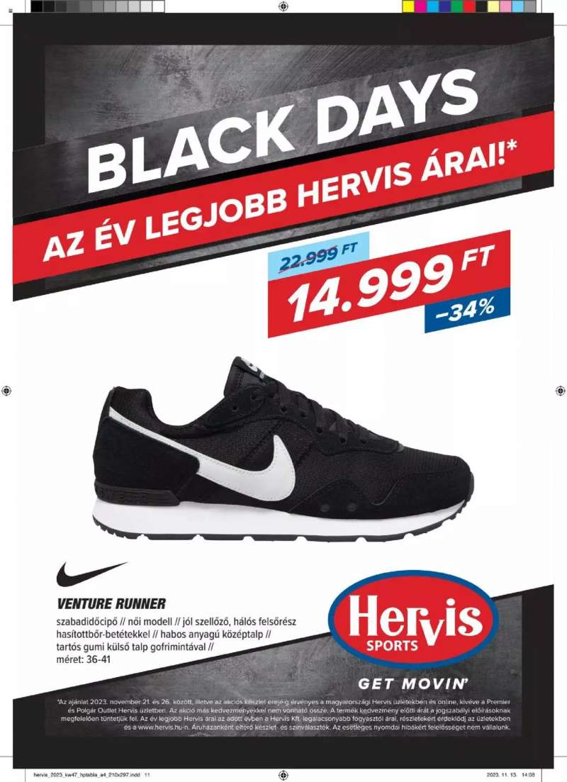 Hervis Sports Black Days 11 oldal