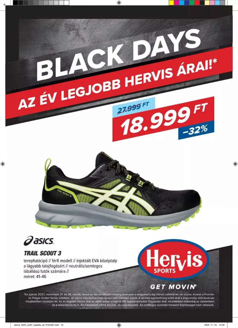 Hervis Sports Black Days 18 oldal