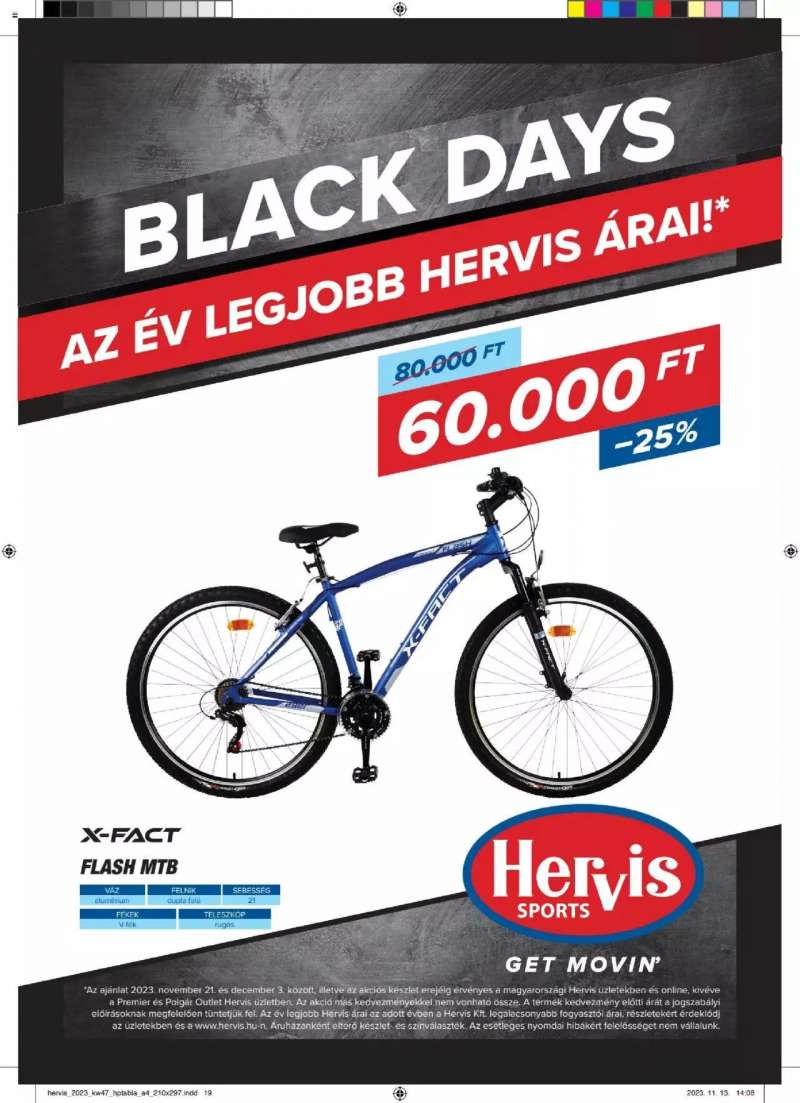 Hervis Sports Black Days 19 oldal