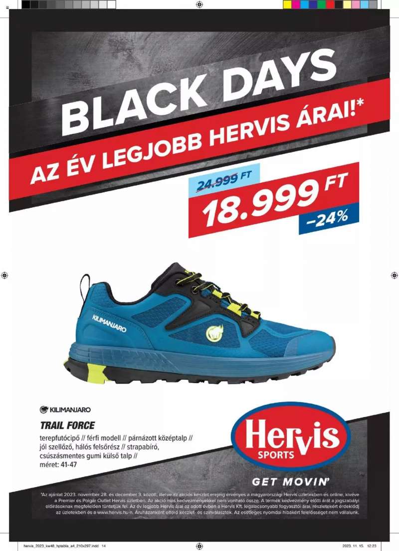 Hervis Sports Black Days 14 oldal