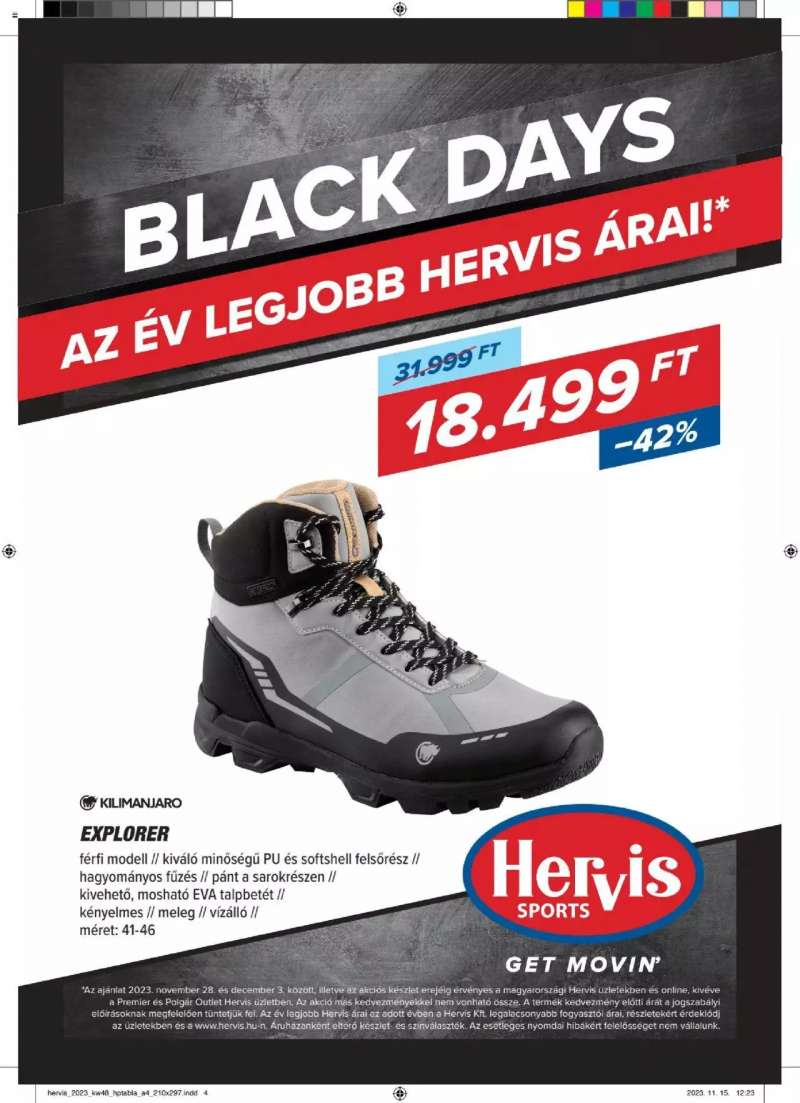 Hervis Sports Black Days 4 oldal