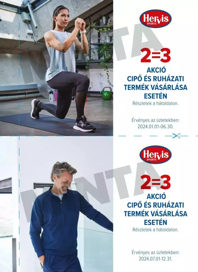 Hervis Sports Kuponfüzet 11 oldal