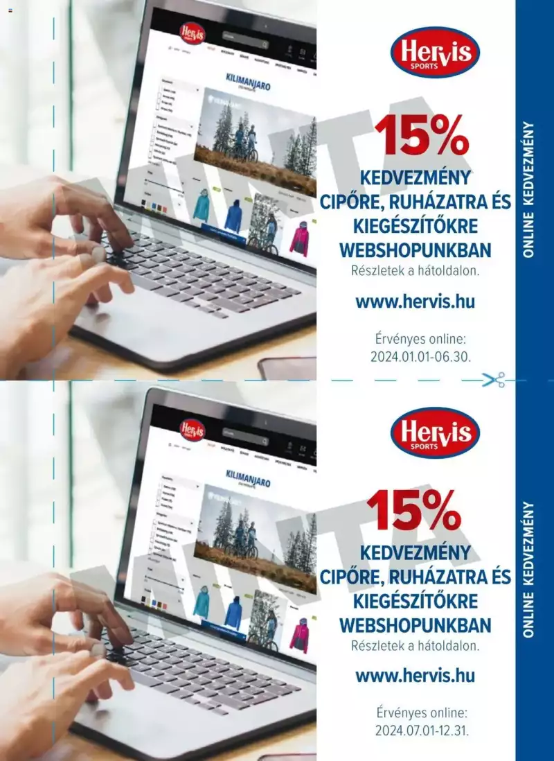 Hervis Sports Kuponfüzet 23 oldal