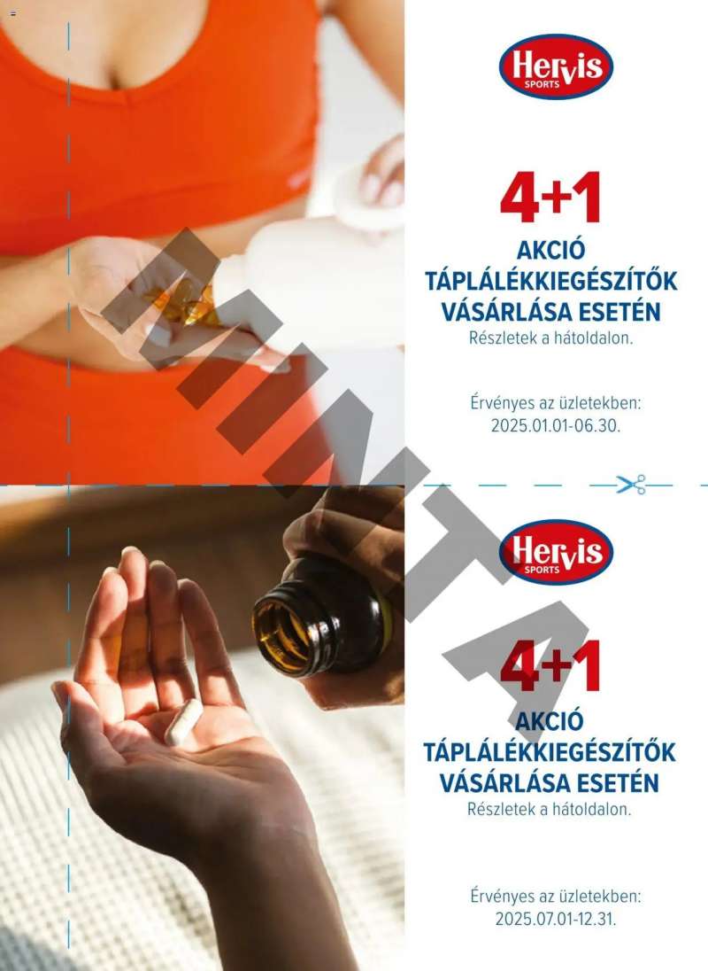 Hervis Sports Kuponfüzet 15 oldal