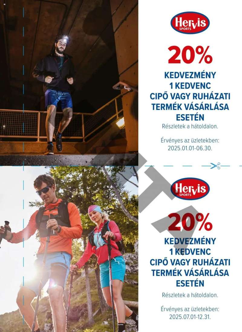 Hervis Sports Kuponfüzet 7 oldal