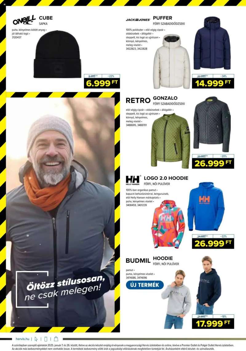 Hervis Sports Akciós újság Hervis Sports 6 oldal