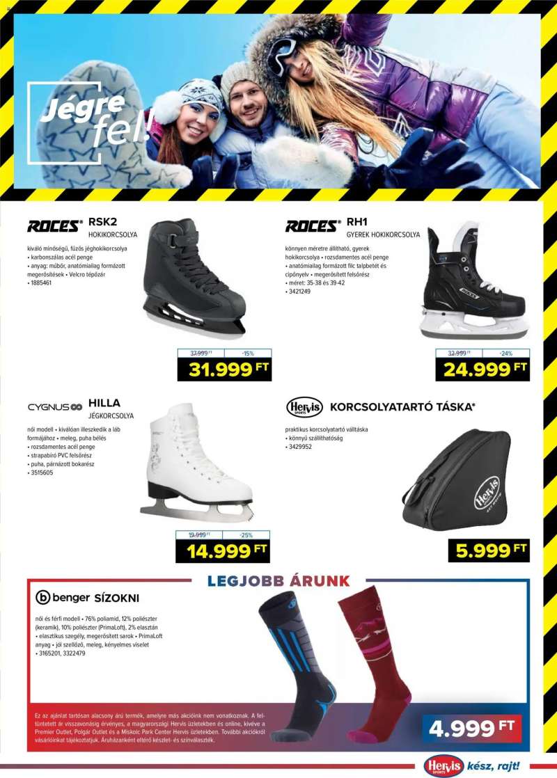 Hervis Sports Akciós újság Hervis Sports 5 oldal