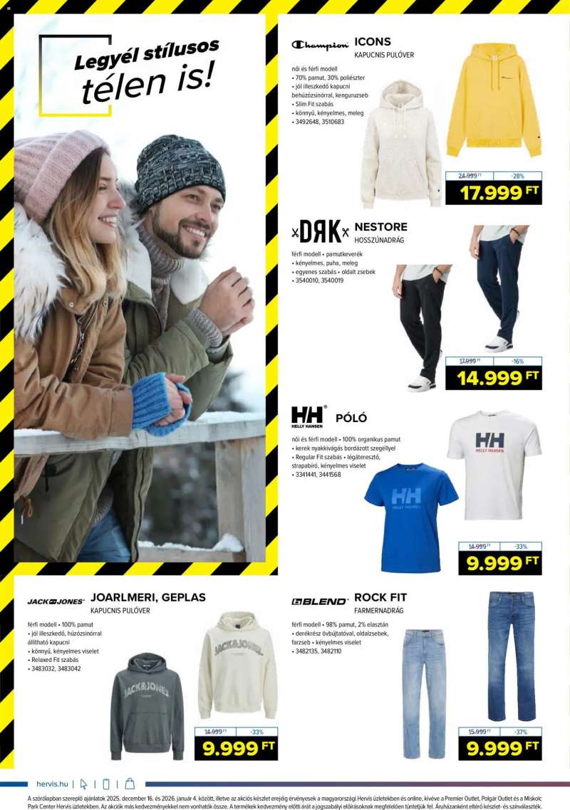 Hervis Sports Akciós újság Hervis Sports 8 oldal