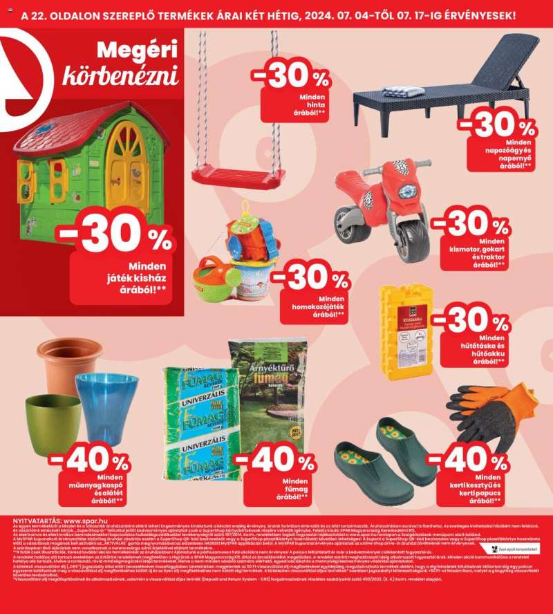 Interspar Akciós újság Interspar 22 oldal