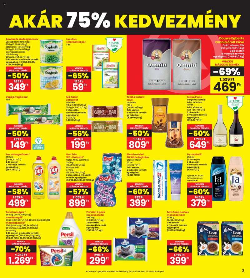 Interspar Akciós újság Interspar 3 oldal