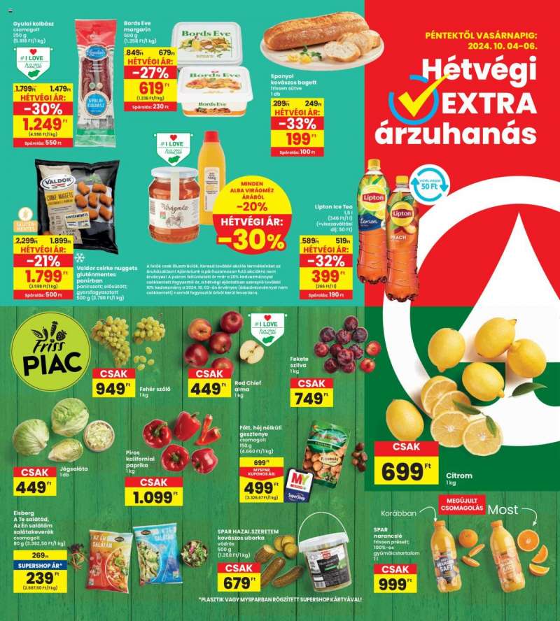 Interspar Akciós újság Interspar 24 oldal