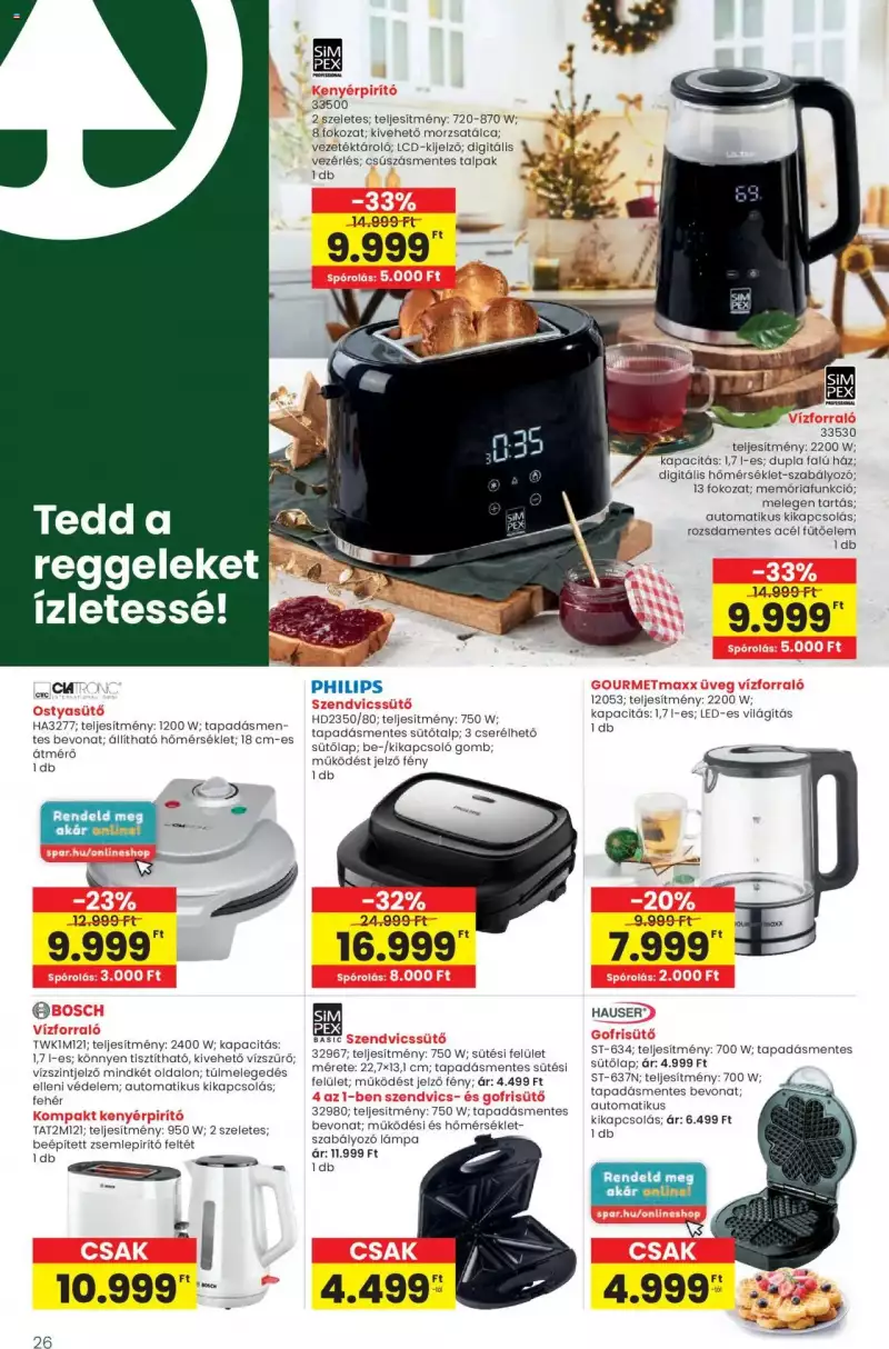 Interspar Ajándék katalógus 23 oldal