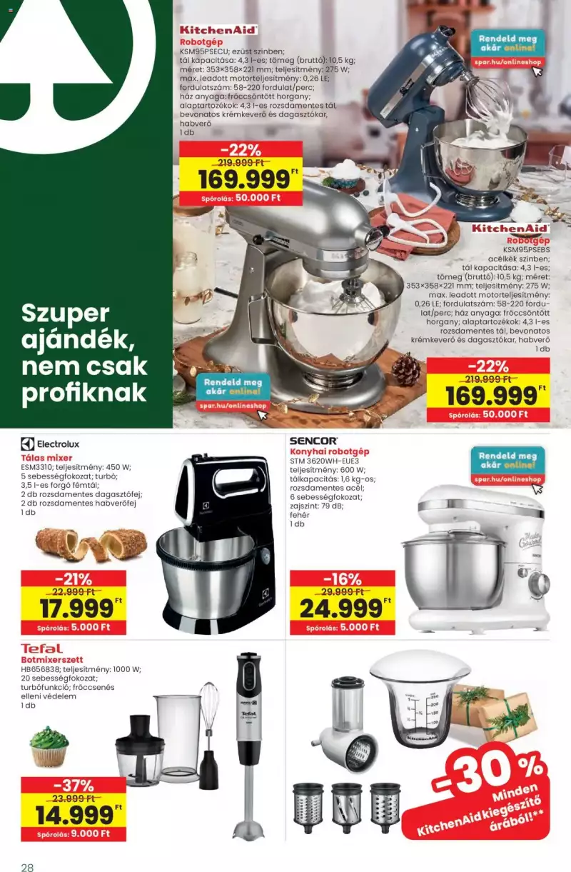 Interspar Ajándék katalógus 25 oldal