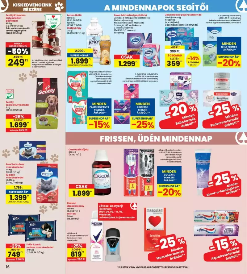 Interspar Akciós újság Interspar 16 oldal