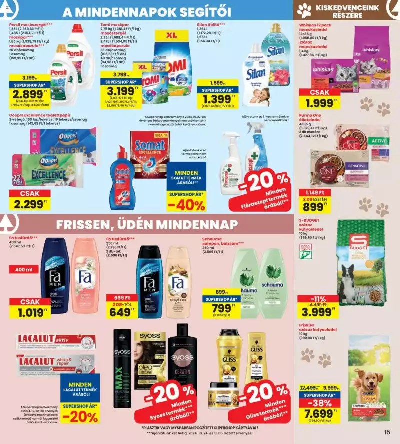 Interspar Akciós újság Interspar 15 oldal