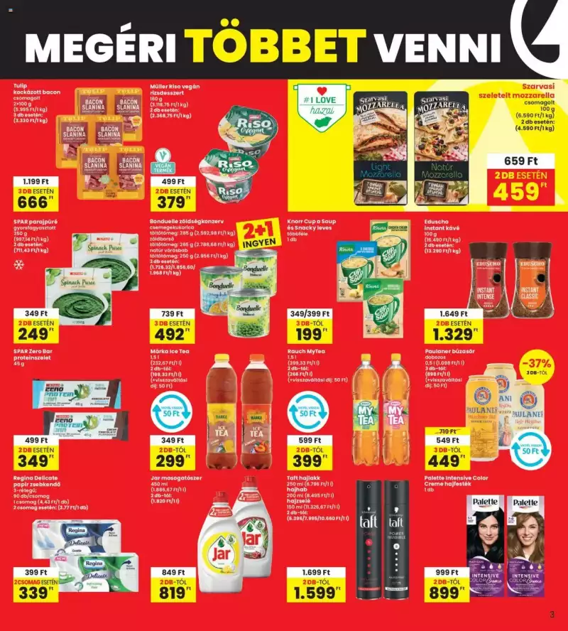 Interspar Akciós újság Interspar 3 oldal