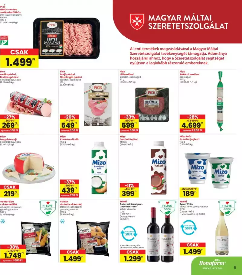 Interspar Akciós újság Interspar 9 oldal