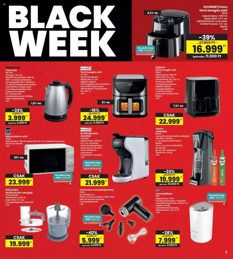 Interspar Black Friday 5 oldal