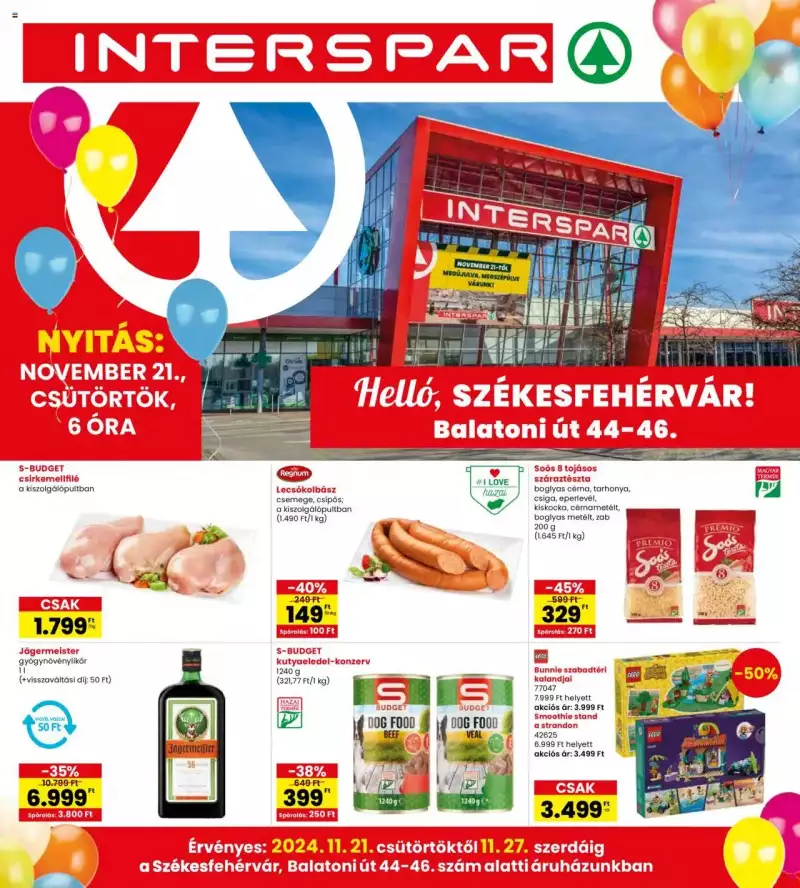 Interspar INTERSPAR üzletnyitás Székesfehérvár 1 oldal