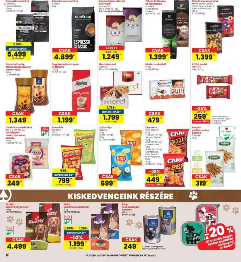 Interspar Akciós újság Interspar 10 oldal