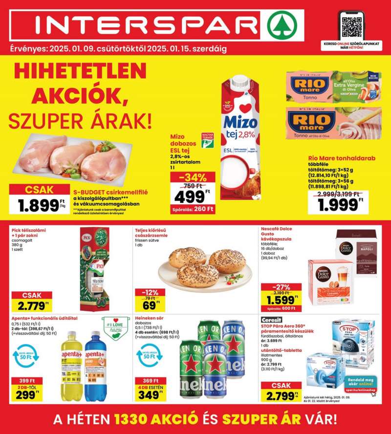 Interspar Akciós Újság Interspar 1 oldal