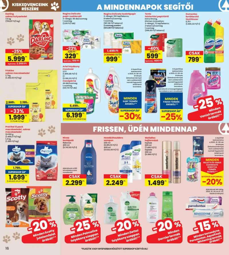 Interspar Akciós újság Interspar 16 oldal