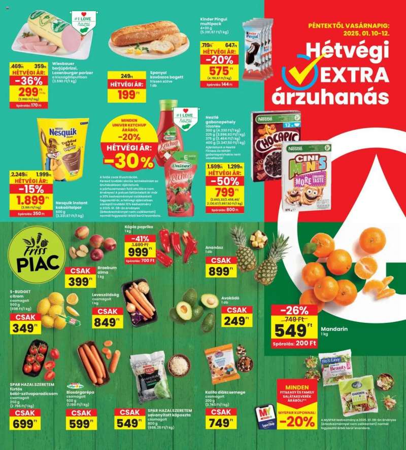 Interspar Akciós újság Interspar 20 oldal