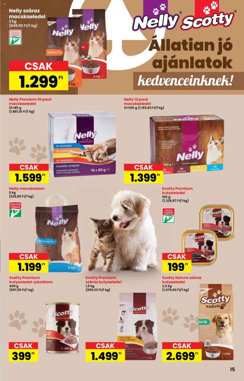 Interspar Sajátmárka katalógus 15 oldal