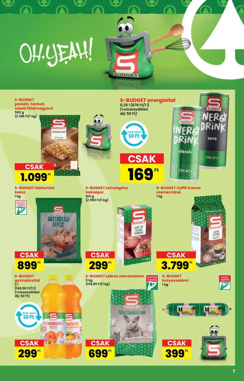 Interspar Sajátmárka katalógus 7 oldal